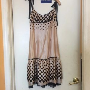 Bebe polka dots dress